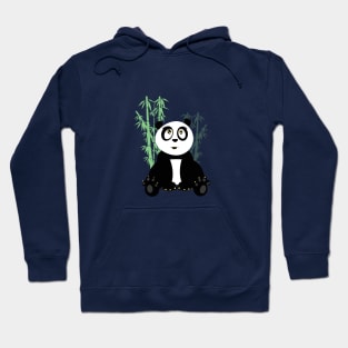 Panda Girl - Green Hoodie